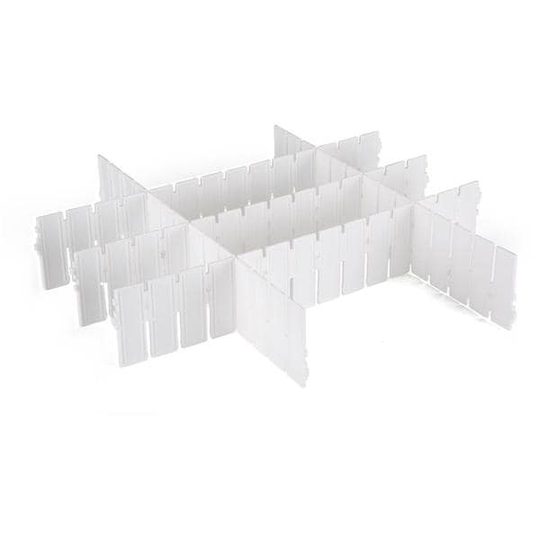 Organizador de gaveta modular 36,2x7,2cm 5024 ARTHI PT 5 UN