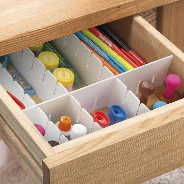 Organizador de gaveta modular 30x8cm 5066 ARTHI PT 4 UN