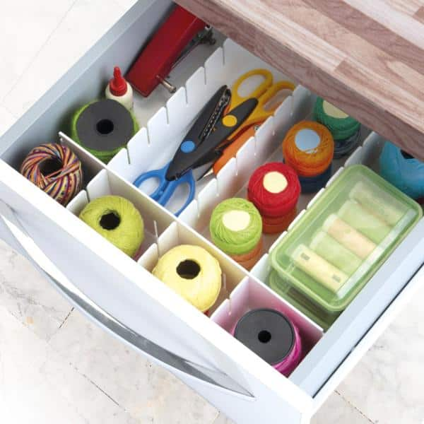 Organizador de gaveta modular 30x8cm 5066 ARTHI PT 4 UN