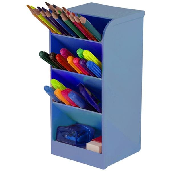 Organizador de mesa diagonal, Azul Pastel, 10330017, Waleu - 1 UN