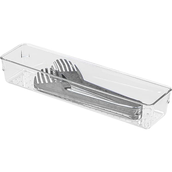 Organizador de gaveta Clear Multi, 30,5x7,5x5,4cm, OR45023, Ordene - PT 1 UN