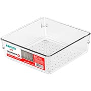 Organizador de gaveta Clear Multi, 15,1x15,6x5,4cm, OR45030, Ordene - PT 1 UN Organizador de gaveta Clear Multi, 15,1x15,6x5,4cm, OR45030, Ordene - PT 1 UN
