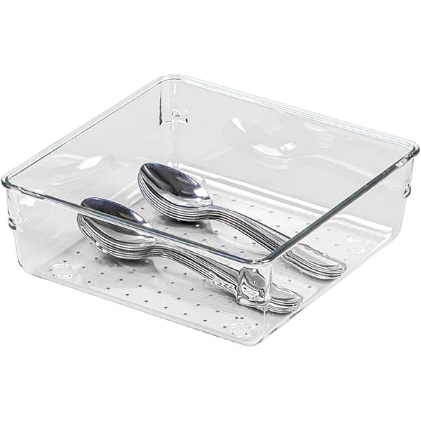 Organizador de gaveta Clear Multi, 15,1x15,6x5,4cm, OR45030, Ordene - PT 1 UN