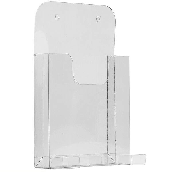 Organizador de escritório vertical cristal A5 116 Plastic PT 1 UN