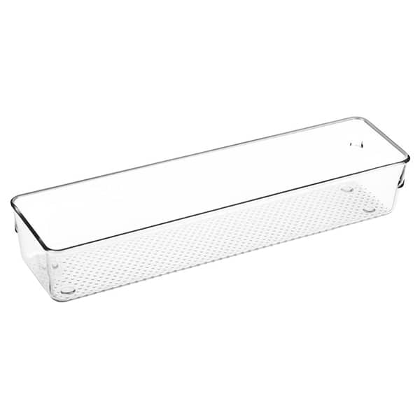 Organizador Multiuso, 8,5 x 19,5 x 31,5cm, Cristal, UD020013, Dello - PT 1 UN Organizador Multiuso, 8,5 x 19,5 x 31,5cm, Cristal, UD020013, Dello - PT 1 UN