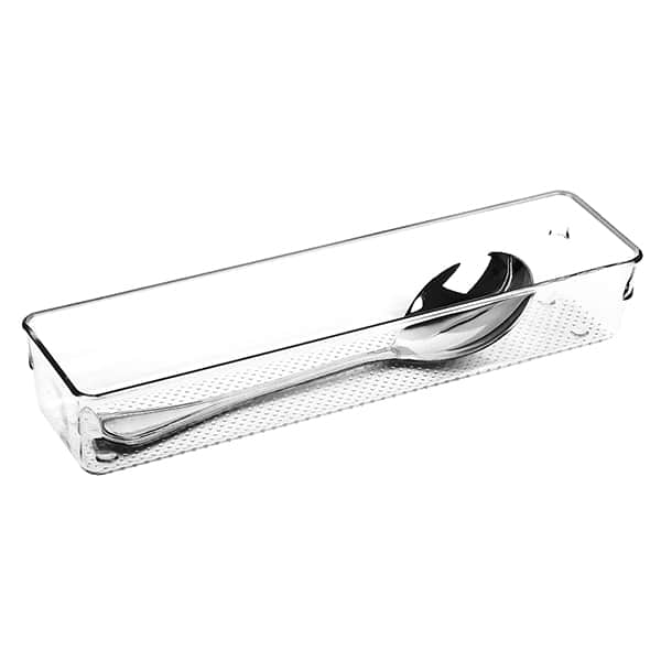 Organizador Multiuso, 8,5 x 19,5 x 31,5cm, Cristal, UD020013, Dello - PT 1 UN Organizador Multiuso, 8,5 x 19,5 x 31,5cm, Cristal, UD020013, Dello - PT 1 UN