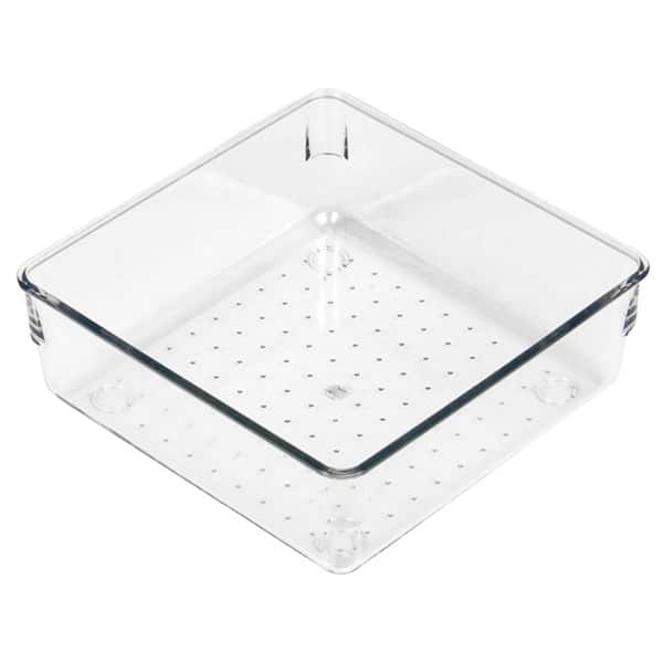 Organizador Multiuso 16,5 x 17,5 x 16,5cm, Cristal , UD020014, Dello - PT 1 UN Organizador Multiuso 16,5 x 17,5 x 16,5cm, Cristal , UD020014, Dello - PT 1 UN