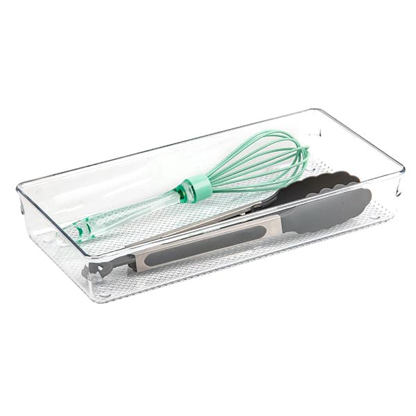 Organizador Multiuso 17 x 18,5 x 24,5cm, Cristal, UD020015, Dello - PT 1 UN