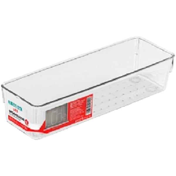 Organizador de gaveta, 23,2 x 7,5 x 5,4cm, Clear multi, OR45022, Ordene - PT 1 UN