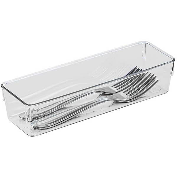 Organizador de gaveta, 23,2 x 7,5 x 5,4cm, Clear multi, OR45022, Ordene - PT 1 UN