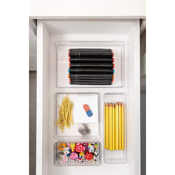 Organizador de gaveta, 16 x 8 x 5cm, New Retrô, 10255/3009, Brinox - PT 1 UN Organizador de gaveta, 16 x 8 x 5cm, New Retrô, 10255/3009, Brinox - PT 1 UN