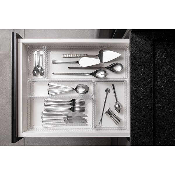 Organizador de gaveta, 24 x 16 x5 cm, New Retrô, 10255/3009, Brinox - PT 1 UN Organizador de gaveta, 24 x 16 x5 cm, New Retrô, 10255/3009, Brinox - PT 1 UN