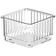Organizador Multiuso New Retrô Cristal, 8cm x 5,2cm x 8cm, 230ml, 10254/3009, Coza - PT 1 UN