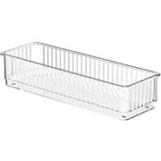 Organizador Multiuso New Retrô Cristal, 8cm x 5cm x 24cm, 700ml, 10256/3009, Coza - PT 1 UN