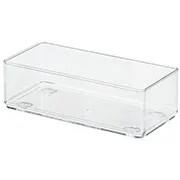 Organizador Multiuso Cristal, 500ml, 16cm x 8cm x 5cm, 3294, ARTHI - PT 1 UN