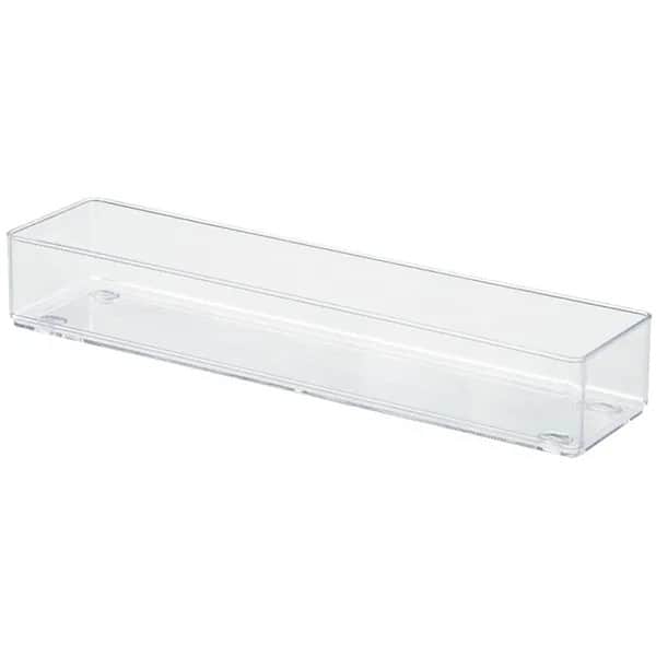 Organizador Multiuso Cristal, 1 Litro, 32cm x 8cm x 5,4cm, 3296, ARTHI - PT 1 UN