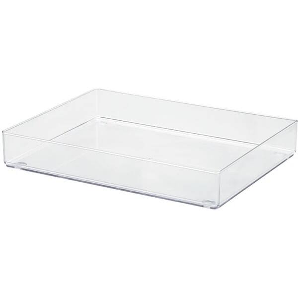 Organizador Multiuso Cristal, 3,2 Litros, 32cm x 24cm x 5cm, 3299, ARTHI - PT 1 UN