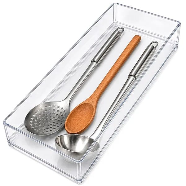 Organizador Multiuso Cristal, 3 Litros, 40cm x 15,5cm x 5cm, 3260, ARTHI - PT 1 UN Organizador Multiuso Cristal, 3 Litros, 40cm x 15,5cm x 5cm, 3260, ARTHI - PT 1 UN