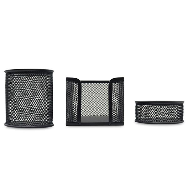 Porta lápis/clips/lembrete aram. preto B83169 Spiral Office PT 3 UN