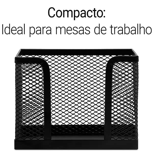 Porta lápis/clips/lembrete aram. preto B83169 Spiral Office PT 3 UN