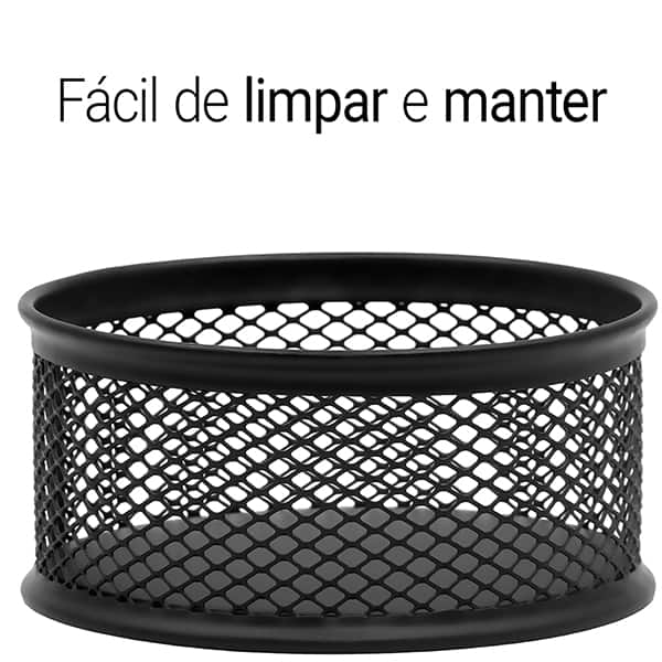 Porta lápis/clips/lembrete aram. preto B83169 Spiral Office PT 3 UN