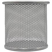 Porta lápis aramado prata B8802 Spiral Office PT 1 UN