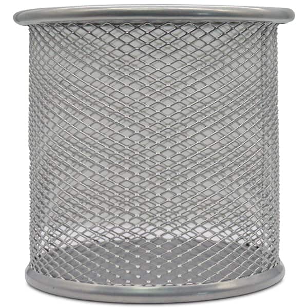 Porta lápis aramado prata B8802 Spiral Office PT 1 UN