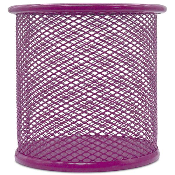 Porta lápis aramado lilás B8802 Spiral Office PT 1 UN