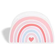 Porta Lápis em Aço Duplo, Arco-Íris, 10300694, Geguton - PT 1 UN