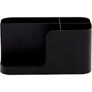 Porta lápis em aço com porta celular básico, Preto, PT03.3512, Geguton - PT 1 UN