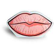 Porta Lápis em Aço, Boca Rosa Claro, 01800000, Geguton - PT 1 UN