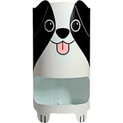 Porta lápis torre em aço, Cachorro Gugu, Preto, 10371001, Geguton - PT 1 UN