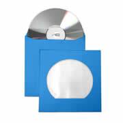 Envelope p/Cd /dvd 126x126mm azul c/janela Celucat BT 10 UN Envelope p/Cd /dvd 126x126mm azul c/janela Celucat BT 10 UN