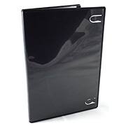 Capa p/Dvd em plástico slim preta Levox Comercial de F PT 5 UN Capa p/Dvd em plástico slim preta Levox Comercial de F PT 5 UN