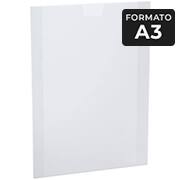 Quadro Expositor Multiuso, A3, Plástico, QMA3, Premium, Transparente, Plascony - PT 1 UN Quadro Expositor Multiuso, A3, Plástico, QMA3, Premium, Transparente, Plascony - PT 1 UN