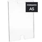 Quadro de aviso A5 multiuso cristal 10090011 Maxcril PT 1 UN Quadro de aviso A5 multiuso cristal 10090011 Maxcril PT 1 UN