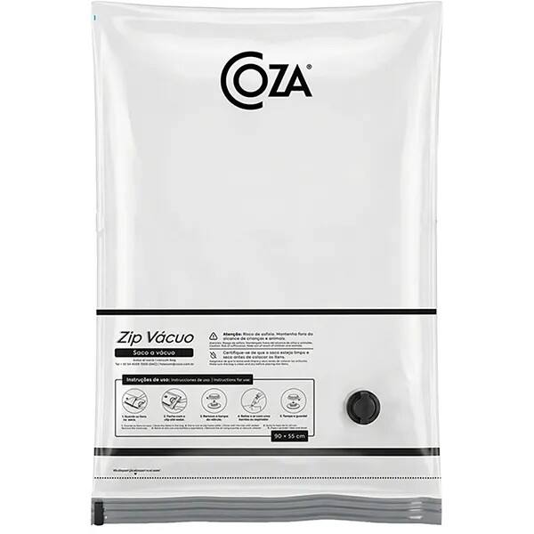 Saco Organizador a Vácuo M, 65 x 45cm, 30281/3001, Coza - PT 1 UN