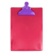 Prancheta poliestireno 1/2 ofício, Full color, Rosa, 3009.Q0012, Dello - BT 1 UN Prancheta poliestireno 1/2 ofício, Full color, Rosa, 3009.Q0012, Dello - BT 1 UN