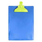 Prancheta poliestireno 1/2 ofício, Full color, Azul, 3009.C.001, Dello - PT 1 UN Prancheta poliestireno 1/2 ofício, Full color, Azul, 3009.C.001, Dello - PT 1 UN