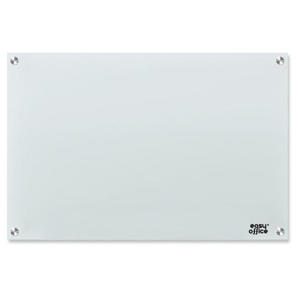 Quadro magnético 120x90 branco de vidro GL12090MAG Easy Office PT 1 UN