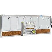 Quadro branco 60x20 calendário semanal PA003525 Cortiarte PT 1 UN Quadro branco 60x20 calendário semanal PA003525 Cortiarte PT 1 UN