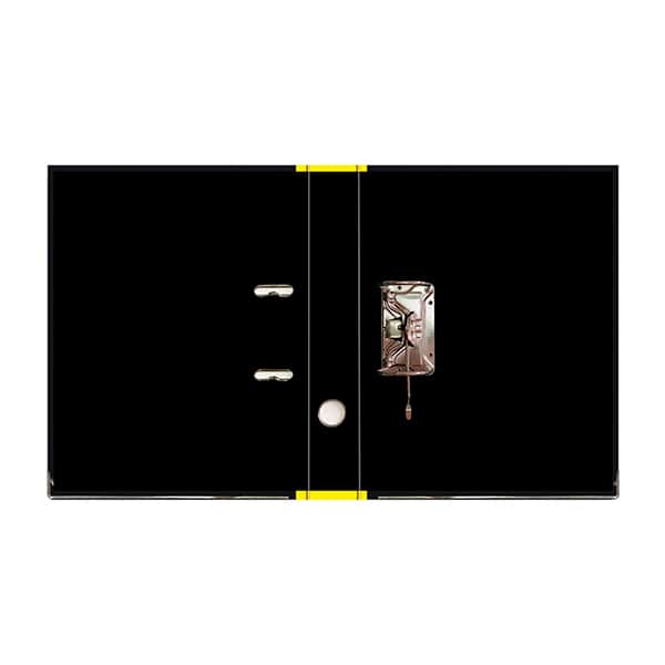 Registrador A/Z com rótulo ofício LE, Brief Case, Amarelo, Spiral - PT 1 UN Registrador A/Z com rótulo ofício LE, Brief Case, Amarelo, Spiral - PT 1 UN