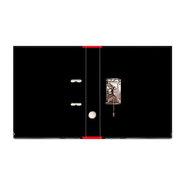 Registrador A/Z com rótulo ofício LE, Brief Case, Vermelho, Spiral - PT 1 UN