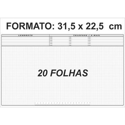 Refil Risque Rabisque 20 folhas, 315 x 225mm, B512 Zamberetti - PT 1 UN