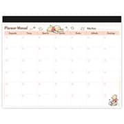 Planner Mensal Pooh, 24 folhas, 2636249, Spiral Pooh - PT 1 UN Planner Mensal Pooh, 24 folhas, 2636249, Spiral Pooh - PT 1 UN