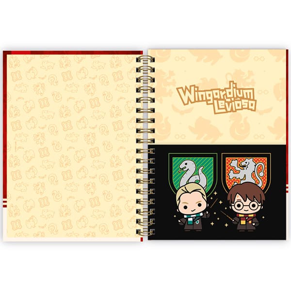 Planner colegial 174x240mm HP Charms c/esp. 2635761 Spiral Hpc PT 1 UN
