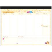 Planner semanal Corujinhas, 60 folhas, 2332133, Spiral Cor - PT 1 UN Planner semanal Corujinhas, 60 folhas, 2332133, Spiral Cor - PT 1 UN