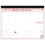 Planner semanal Hello Kitty, 60 folhas, 2332102, Spiral Hki - PT 1 UN Planner semanal Hello Kitty, 60 folhas, 2332102, Spiral Hki - PT 1 UN