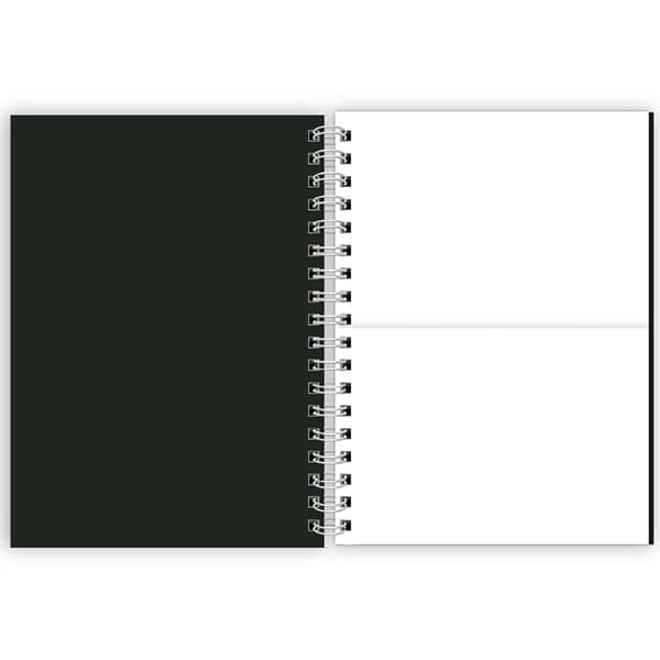 Planner Colegial 2025, Lumi Preto, 80 folhas, com espiral, 2518153, Spiral Lumi - PT 1 UN