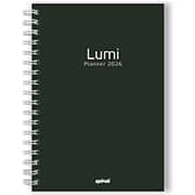 Planner Colegial 2026, Lumi, Preto, 80 Folhas com espiral, 2633811, Spiral Lumi - PT 1 UN Planner Colegial 2026, Lumi, Preto, 80 Folhas com espiral, 2633811, Spiral Lumi - PT 1 UN